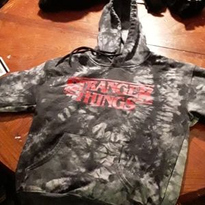 Hot topic tranger things hoodie size small